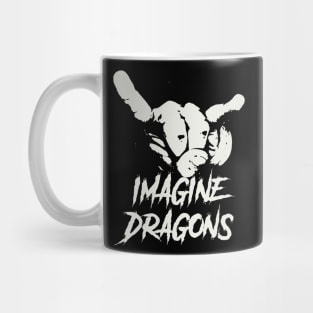 imagine dragon ll horn sign Mug